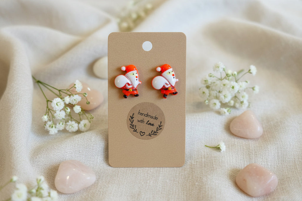 Plastic Earring for Christmas