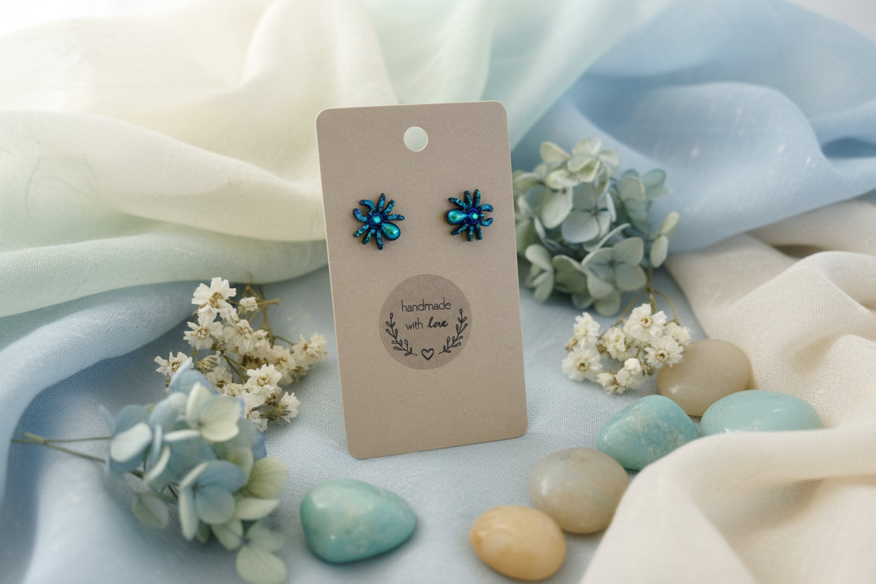 Plastic Earring Halloween Spider