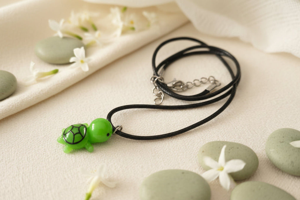 Plastic Necklace Turtle