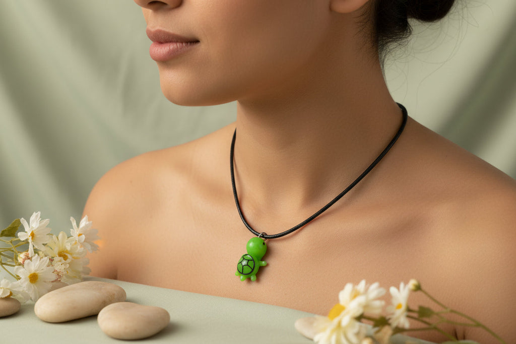 Plastic Necklace Turtle