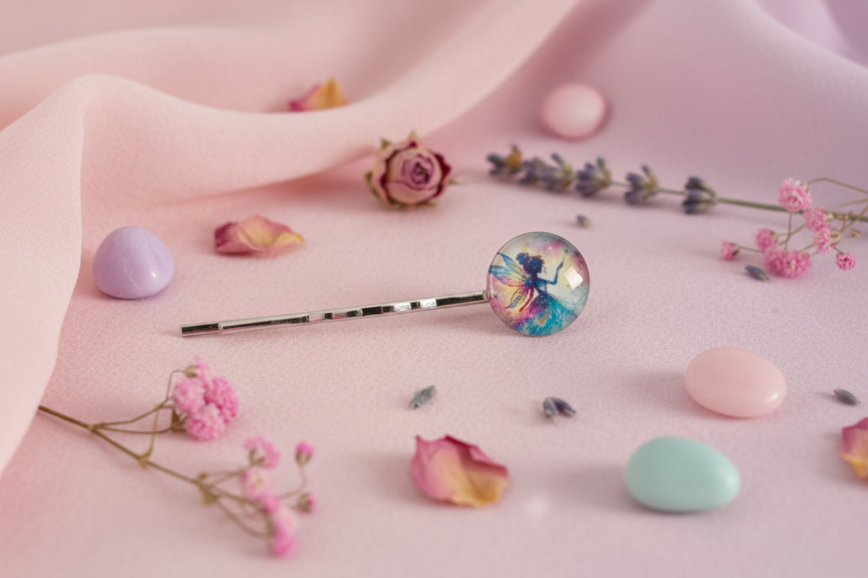 Cabochon Hairpin Fairy