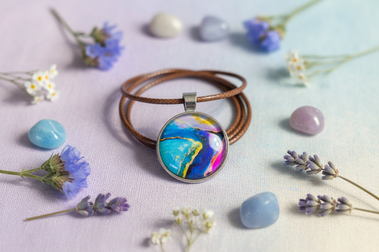 Cabochon Necklace V for Vendetta