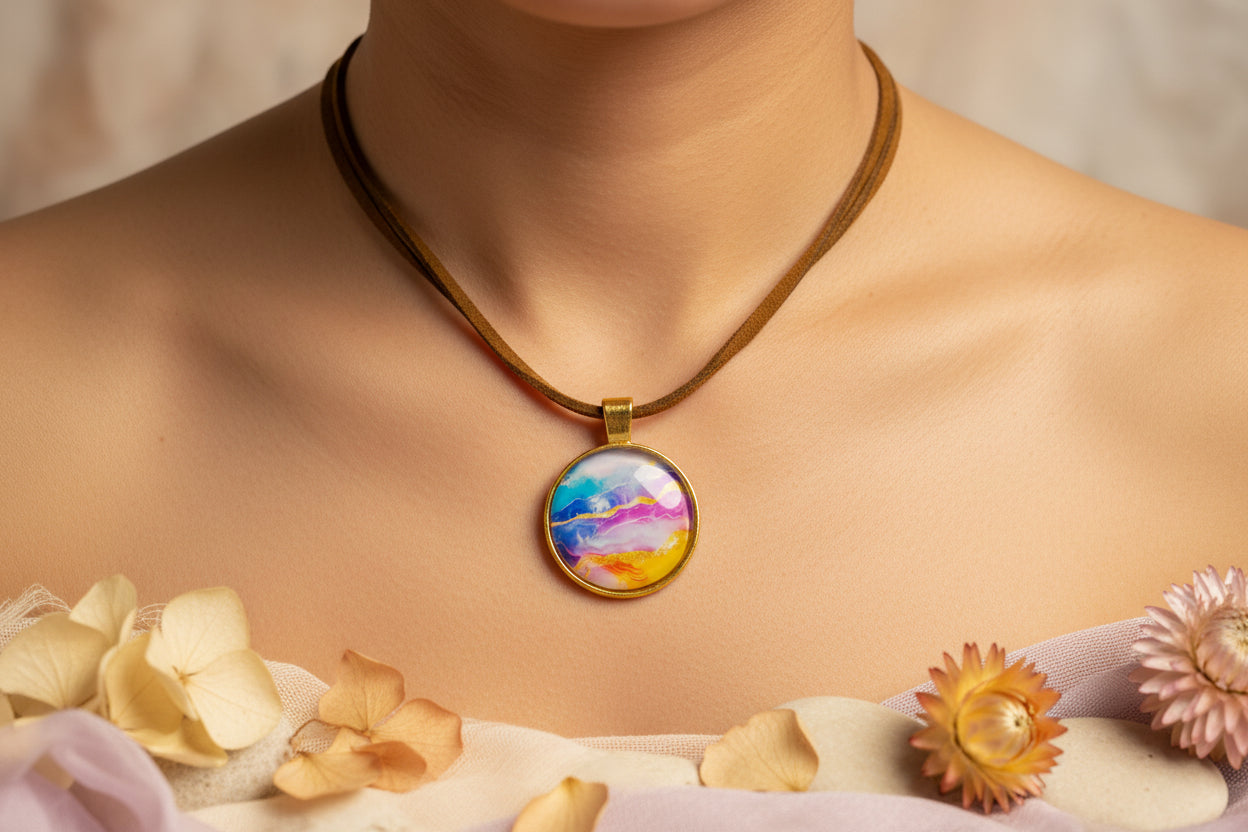 Cabochon Necklace Dreams