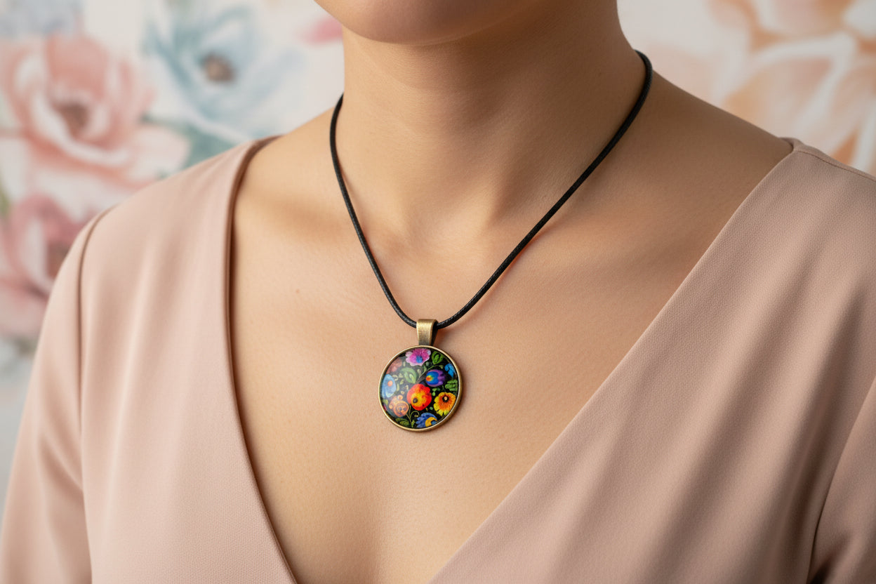 Cabochon Necklace