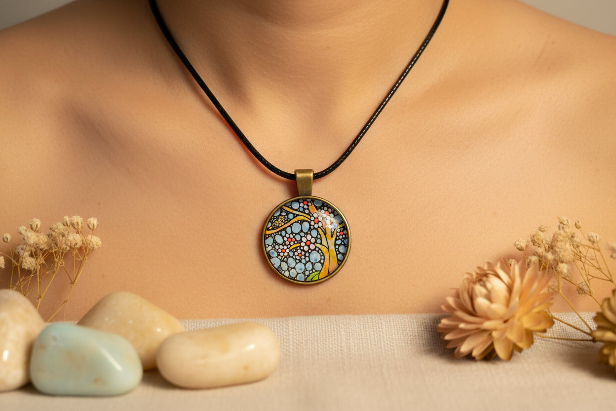 Cabochon Necklace Tree