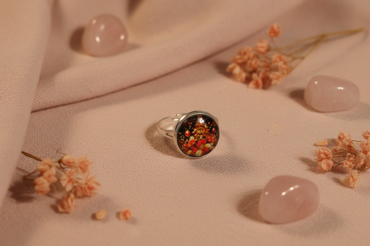 Cabochon Ring Cristmas Tree