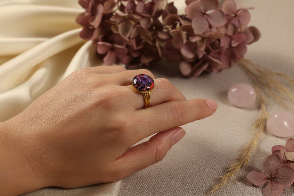 Cabochon Ring Colors