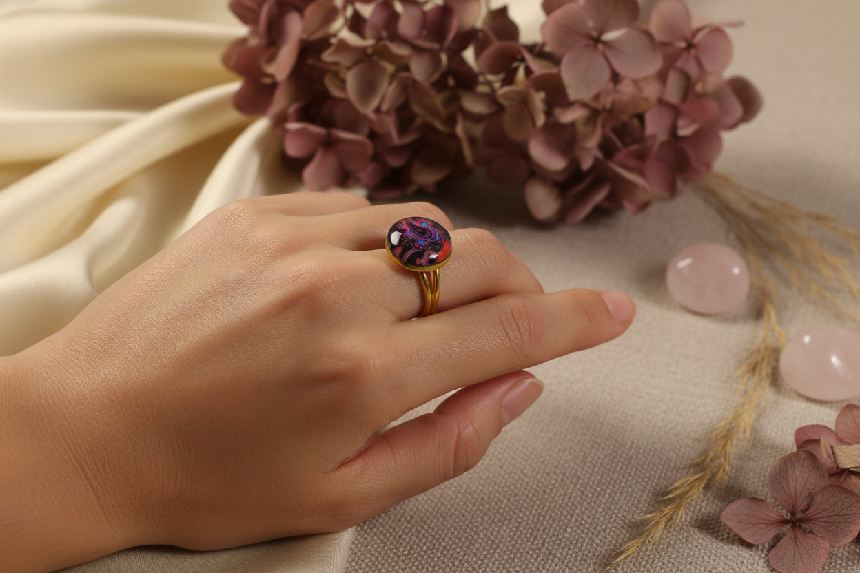 Cabochon Ring Colors