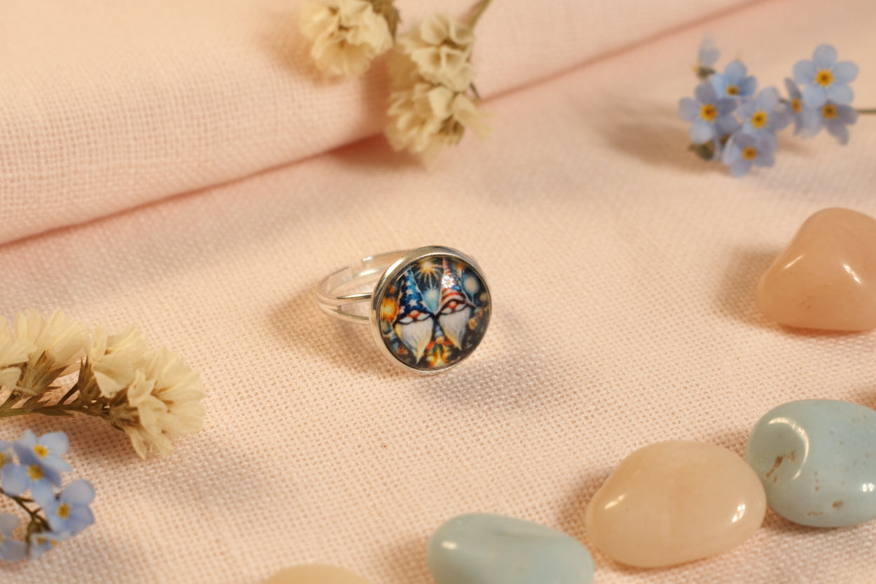 Cabochon Ring Cristmas