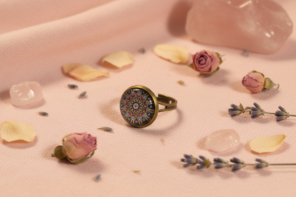 Cabochon RingMandala