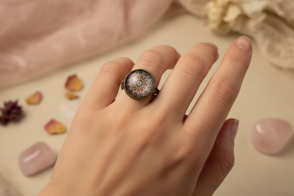 Cabochon RingMandala