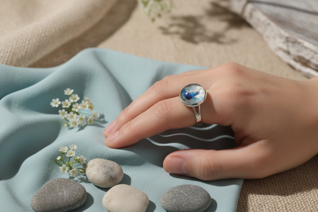Cabochon Ring Earthlike