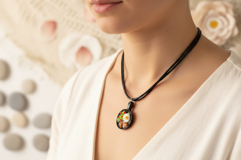 Plastic Necklace Frying Pan