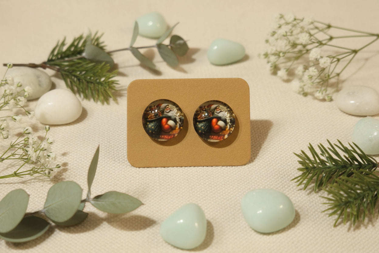Cabochon Earring Christmas Gifts