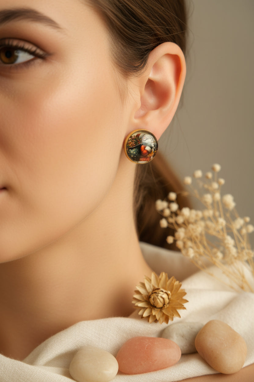 Cabochon Earring Christmas Gifts