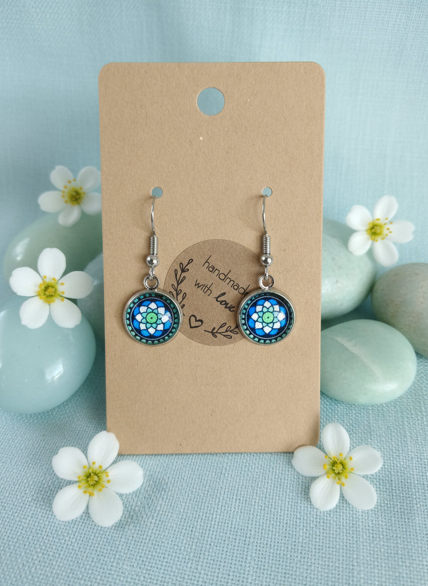 Cabochon Hanging Earring