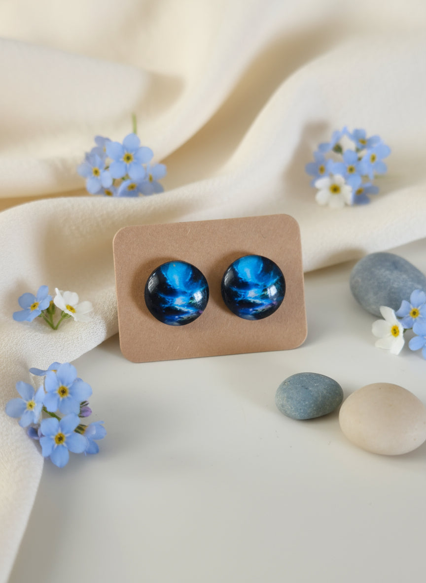 Cabochon Mystical Earring