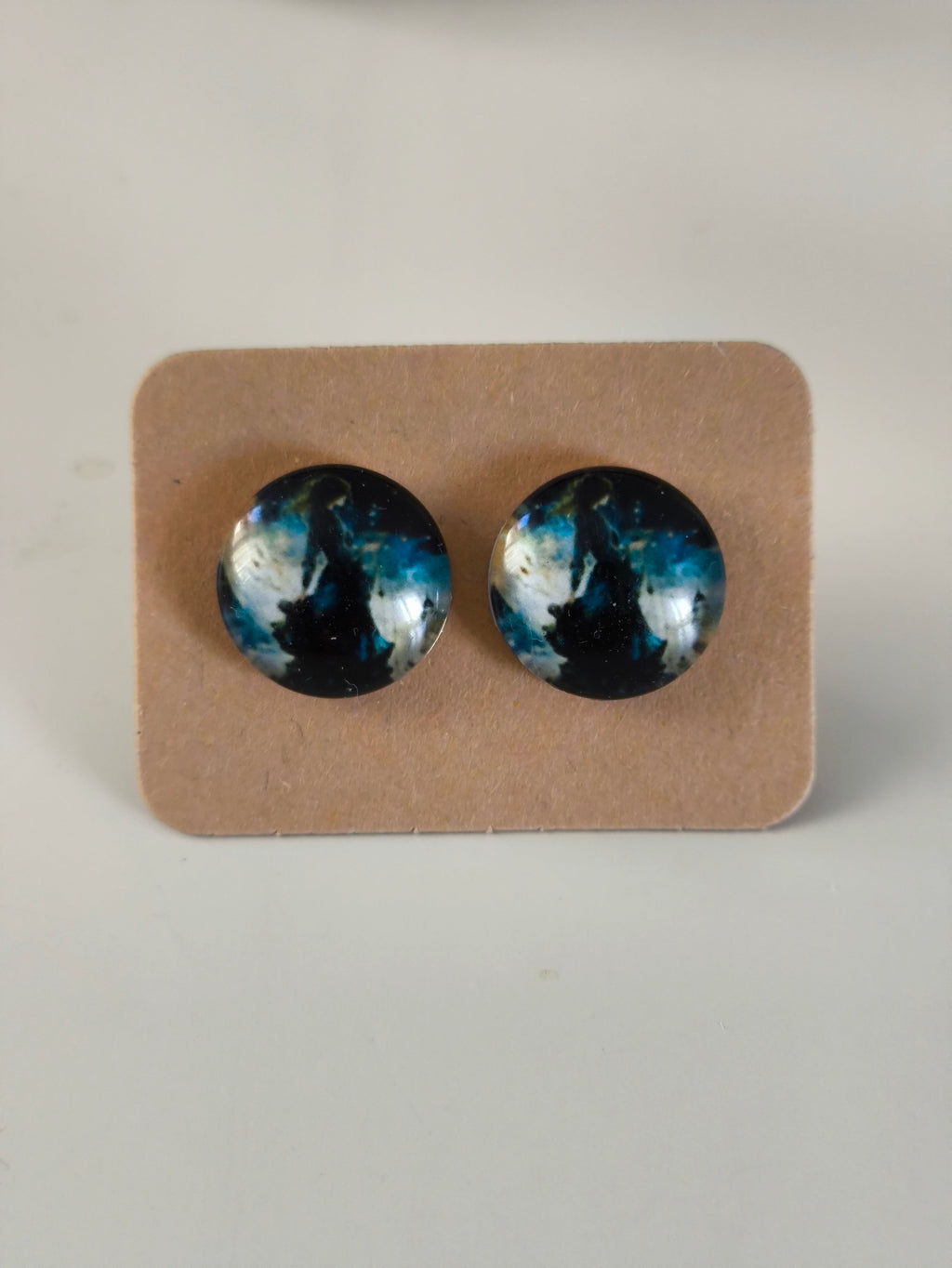 Cabochon Mystical Witchy Earring