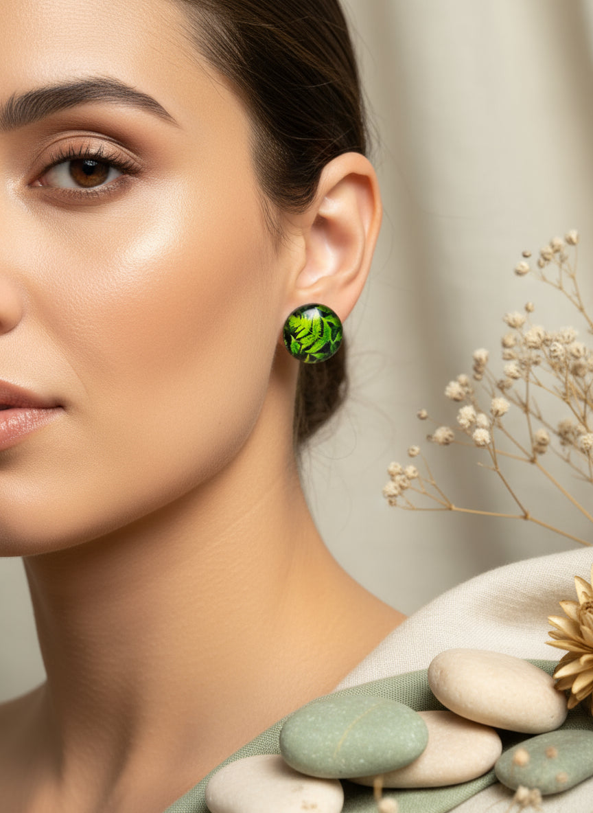 Cabochon Nature’s Whisper Earring