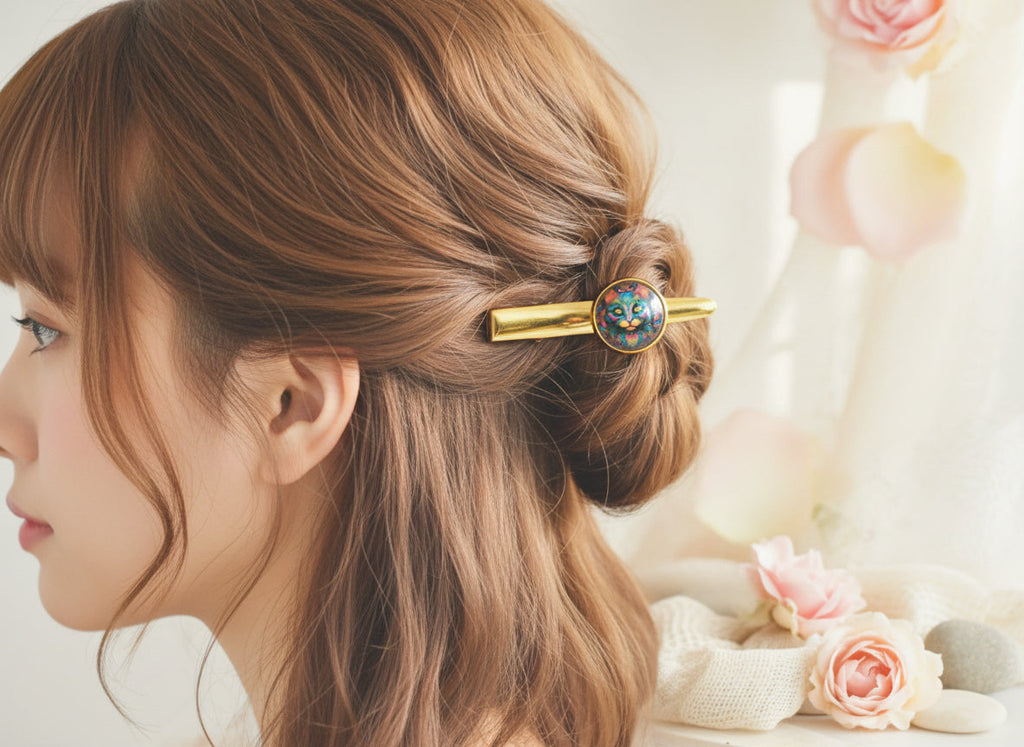 Cabochon Hairclip