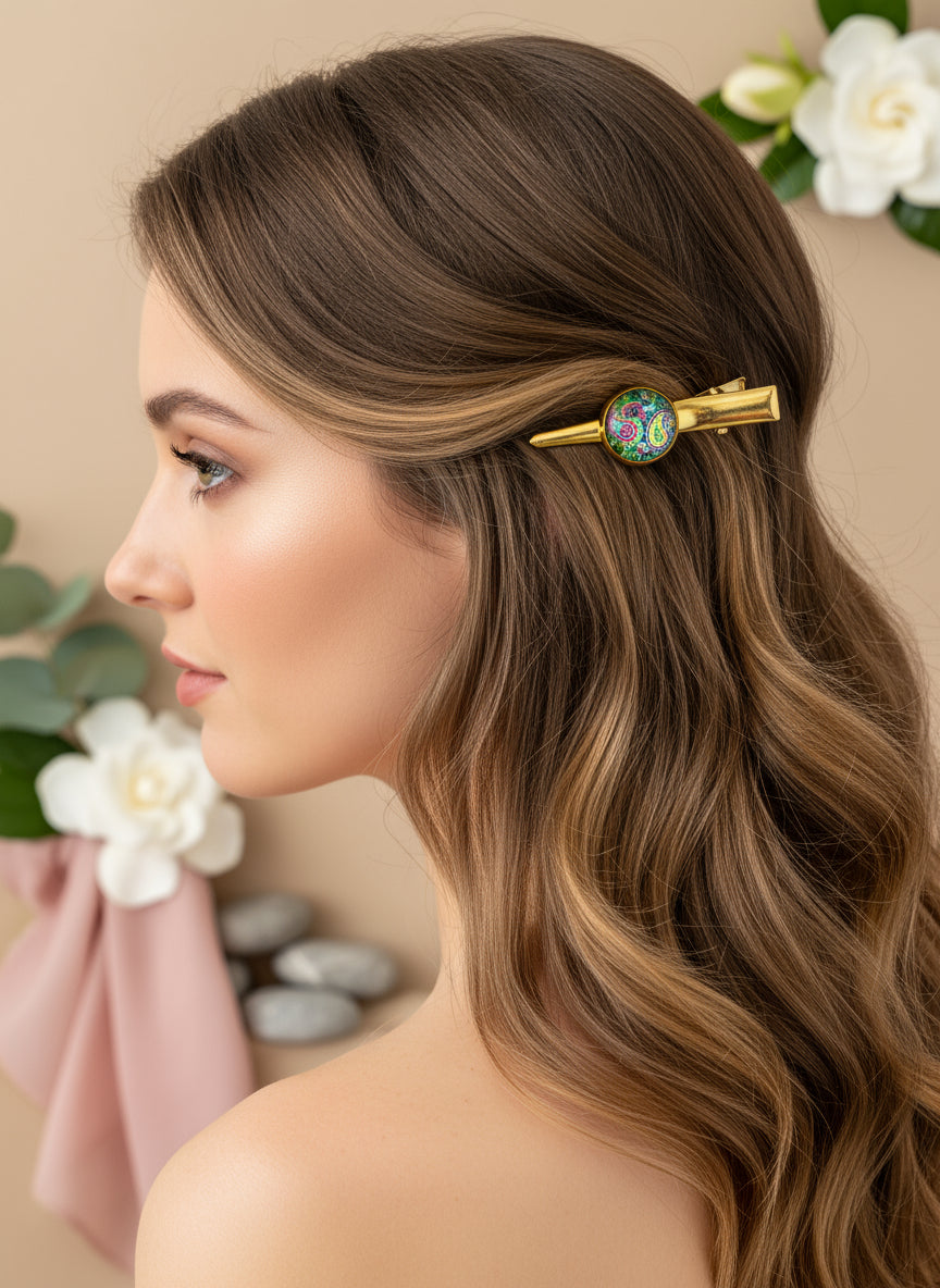 Cabochon Hairclip