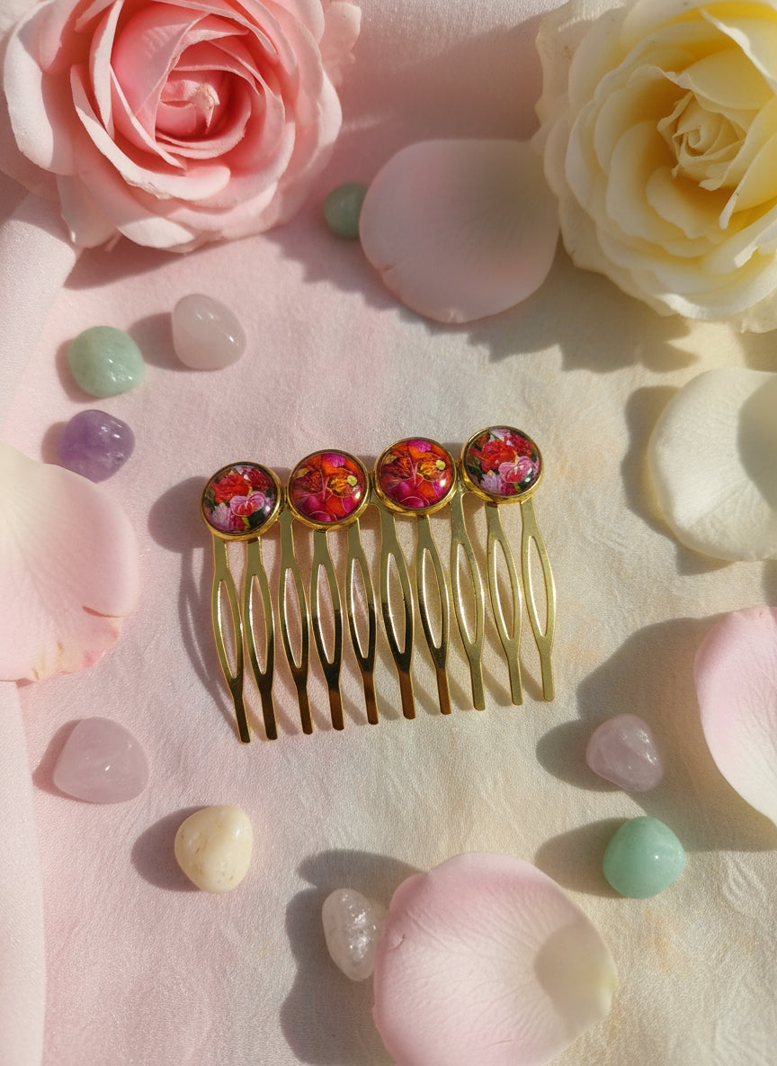 Cabochon Haircomb