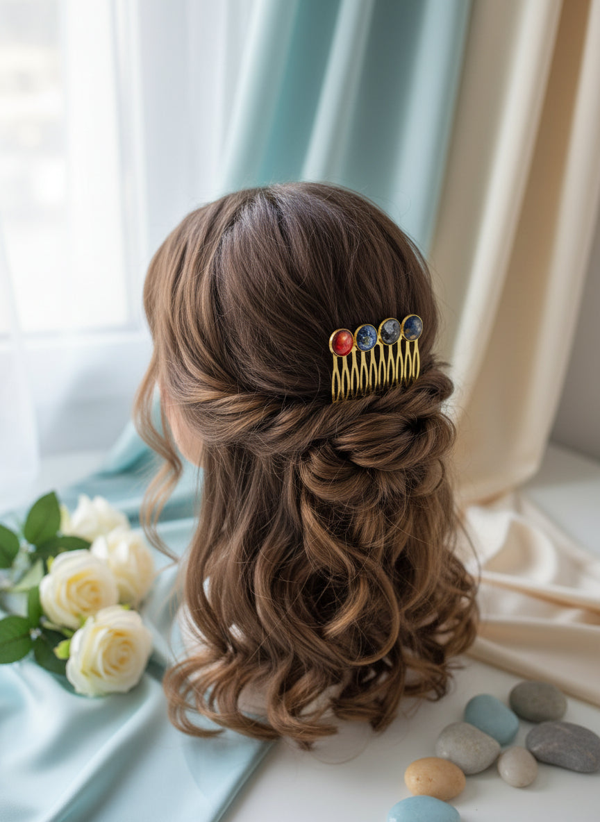 Cabochon Haircomb