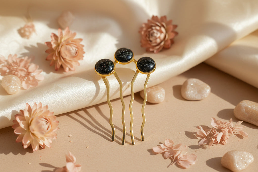 Cabochon Haircomb