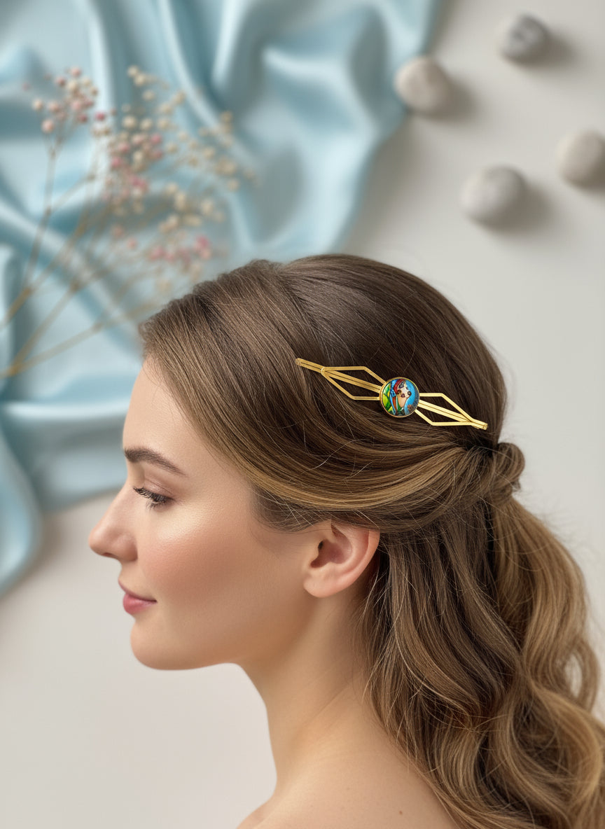 Cabochon Hairpin