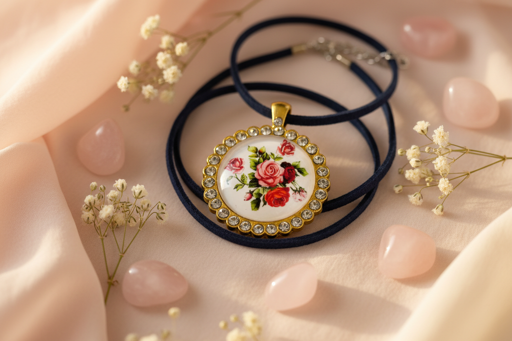 Cabochon, Necklace