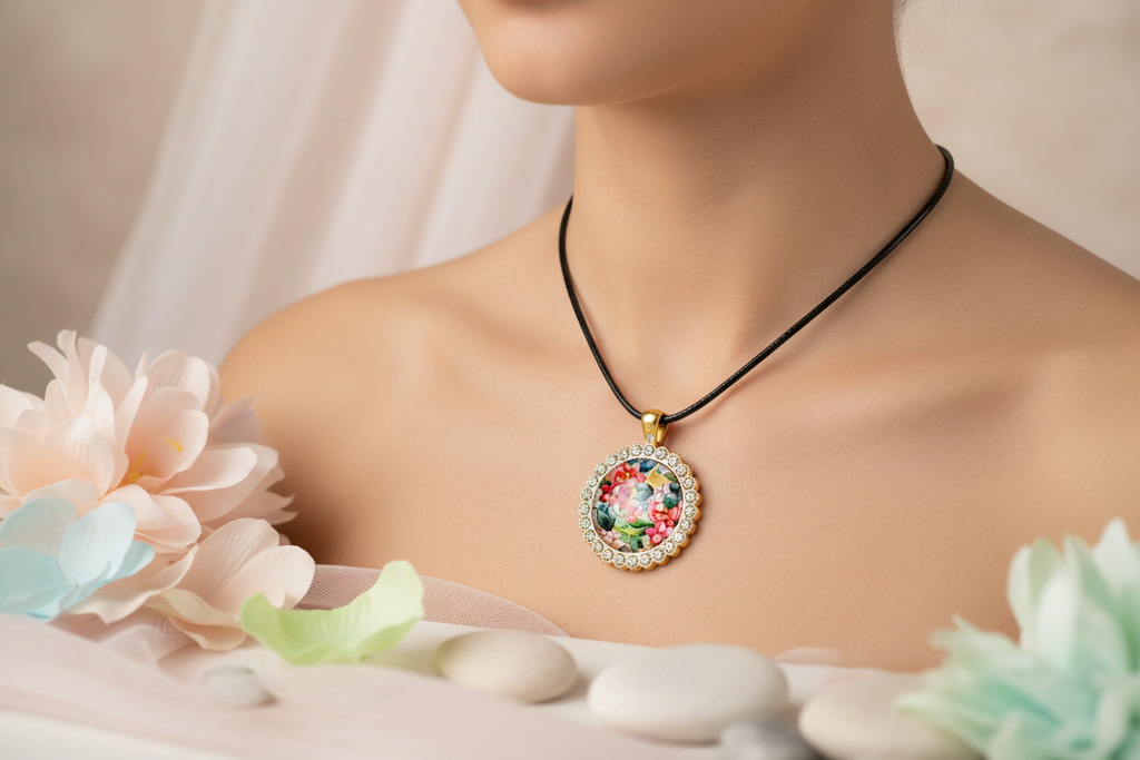 Cabochon, Necklace