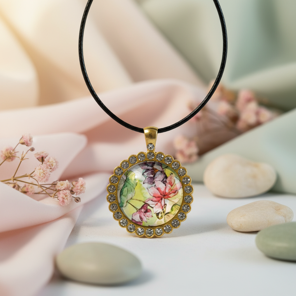 Cabochon, Necklace